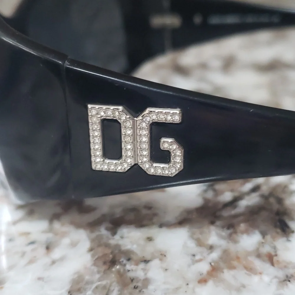Dolce & Gabbana Black Oversized Sunglasses